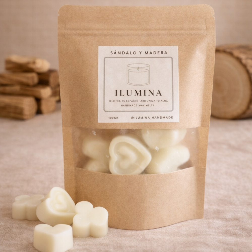 Wax Melts - Sándalo y Madera