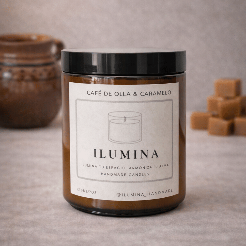 Hogar tostado -  Vela de Café de olla y caramelo
